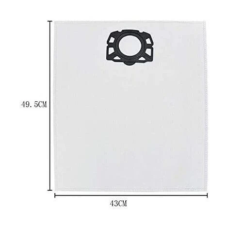 MEZHENG Lot De 10 Sacs Pour Aspirateur Karcher Wd4 Wd5 Wd6 Mv4 Mv5 Mv6 2 MEZHENG Lot De 10 Sacs Pour Aspirateur Karcher Wd4 Wd5 Wd6 Mv4 Mv5 Mv6 – Image 2