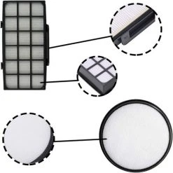 Cisea Filtre ZR903701，Filtre Rechange ZR903701，Filtres Pour Rowenta Silence Force Cyclonic 4aaaa Ro76xx ModÈle Aspirateurs, Filtre Accessoires Pour RO7647EA RO7663EA RO7676EA RO7681EA (Modèle RO76xx) -Aspirateur et sac Soldes 63479874 4