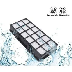 Cisea Filtre ZR903701，Filtre Rechange ZR903701，Filtres Pour Rowenta Silence Force Cyclonic 4aaaa Ro76xx ModÈle Aspirateurs, Filtre Accessoires Pour RO7647EA RO7663EA RO7676EA RO7681EA (Modèle RO76xx) -Aspirateur et sac Soldes 63479874 5