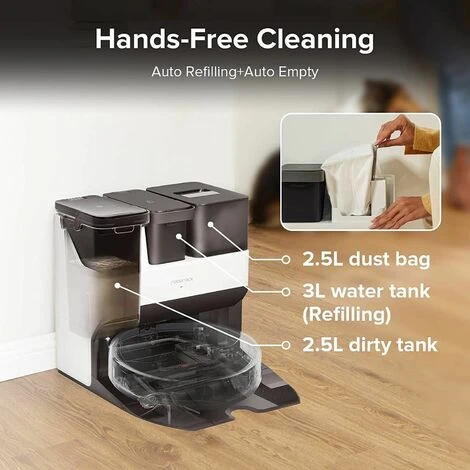 Roborock S7 Pro Ultra Aspirateur Robot 5100Pa Vide. Serpilli��re. Laver. Automagiquement 3 Roborock S7 Pro Ultra Aspirateur Robot 5100Pa Vide. Serpilli��re. Laver. Automagiquement – Image 3