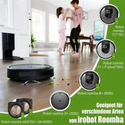 10 Pièces Adaptées Pour Irobot Roomba I7 Robot De Balayage Accessoires Sac à Poussière S9 Sac à Poussière E5 E6,HANBING -Aspirateur et sac Soldes 63783186 5