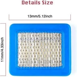 HKLFFJA Lot De 2 Cartouches De Filtre à Air Plat Pour Briggs & Stratton Cartouche De Filtre à Air D’origine De Rechange Convient Aux éléments De La Série 625e 675ex 725ex 625-675 -Aspirateur et sac Soldes 63869269 2
