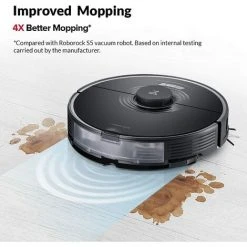 Roborock S7 Aspirateur Robot Puissant 2500Pa Robot LiDAR Navigation - APP-Noir 7 Roborock S7 Aspirateur Robot Puissant 2500Pa Robot LiDAR Navigation - APP-Noir -Aspirateur et sac Soldes 64392000 3