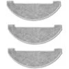 PROSCENIC Lot De 3 Serpillières Pour Aspirateur Robot Laveur 850P/850T