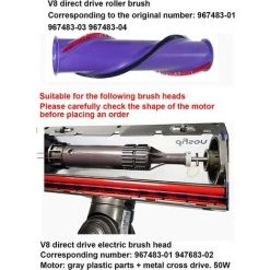 OSQI Brushroll Roller Brush 967485-01 Pour Aspirateur Sans Fil Dyson V8 -Aspirateur et sac Soldes 65503342 4
