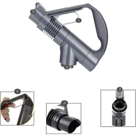 MONLY Poignée Accessoire Aspirateur Pour Dyson,Poignée Pour Dyson DC19,Poignet Aspirateur Pour Dyson DC19,Poignée Allergy Pour Dyson DC19 DC23 DC26 DC29 DC32 DC36 DC37#917276-01 2 MONLY Poignée Accessoire Aspirateur Pour Dyson,Poignée Pour Dyson DC19,Poignet Aspirateur Pour Dyson DC19,Poignée Allergy Pour Dyson DC19 DC23 DC26 DC29 DC32 DC36 DC37#917276-01 – Image 2