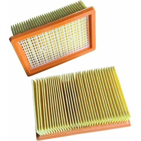 FVO Lot De 2 Filtre Remplacement Pour Aspirateur Kärcher Wd4 Wd5 Wd6 Mv4 Mv5 Mv6 Plissé Plat 4 FVO Lot De 2 Filtre Remplacement Pour Aspirateur Kärcher Wd4 Wd5 Wd6 Mv4 Mv5 Mv6 Plissé Plat – Image 4