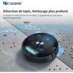 PROSCENIC M7 PRO Aspirateur Robot Intelligent 2 En 1 Avec Collecteur Automatique De Poussières Aspiration Et Lavage Navigation Laser 8 PROSCENIC M7 PRO Aspirateur Robot Intelligent 2 En 1 Avec Collecteur Automatique De Poussières Aspiration Et Lavage Navigation Laser -Aspirateur et sac Soldes 66543026 4