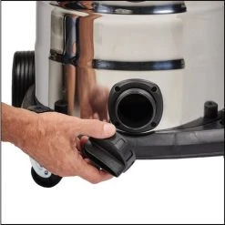 Einhell Aspirateur Eaux Et Poussières TE-VC 2025 SACL (classe De Poussières L, Pour Des Poussières De Valeurs MAK>1 Mg/m³, 25 L, Système De Nettoyage Du Filtre, Vendu Avec Plusieurs Buses Et Filtres) -Aspirateur et sac Soldes 66646538 5