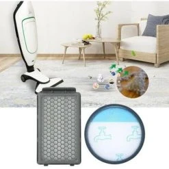 LINKLIFE™ Rowenta Filtre Kit HEPA Staubsauger Compact Power RO3715 RO3759 RO3798 RO3799 Kit De Pi¨¨ces Pour Aspirateur Accessoires