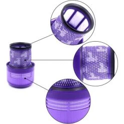 EINEMGELD Lot De 4 Pièces De Rechange Pour Filtres à Vide 8 EINEMGELD Lot De 4 Pièces De Rechange Pour Filtres à Vide -Aspirateur et sac Soldes 66718785 4