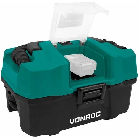 VONROC Aspirateur Multi-usage Portatif - 20V –Bac De 15L - Sans Batterie Ni Chargeur Rapide – Accessoires Inclus 3 VONROC Aspirateur Multi-usage Portatif - 20V –Bac De 15L - Sans Batterie Ni Chargeur Rapide – Accessoires Inclus – Image 3