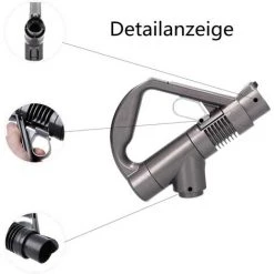 BDD 1 Poignée De Rechange Pour Aspirateur Dyson DC19 DC23 DC26 DC29 DC32 DC36 DC37 (gris) -Aspirateur et sac Soldes 67268034 4