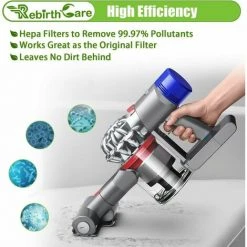 QERSTA Filtres De Rechange Pour Aspirateur Dyson V7, V8 Animal Absolute Motorhead, 2 Post-Filtres Hepa Et 2 Pré-Filtres, Remplacez Les Pièces 965661-01 Et 967478-01 8 QERSTA Filtres De Rechange Pour Aspirateur Dyson V7, V8 Animal Absolute Motorhead, 2 Post-Filtres Hepa Et 2 Pré-Filtres, Remplacez Les Pièces 965661-01 Et 967478-01 -Aspirateur et sac Soldes 67873691 4