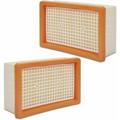 QERSTA Lot De 2 Filtres Plissés Plats Compatibles Avec Les Aspirateurs Multi-Usages Kärcher Mv4 / Mv5 / Mv6 / Wd4 / Wd5 / Wd6. 1 QERSTA Lot De 2 Filtres Plissés Plats Compatibles Avec Les Aspirateurs Multi-Usages Kärcher Mv4 / Mv5 / Mv6 / Wd4 / Wd5 / Wd6.