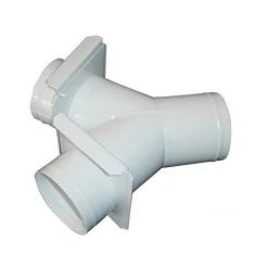 Culotte Deux Départs D. 120 Mm Avec Tirette D'obturation YVS120 - Holzmann