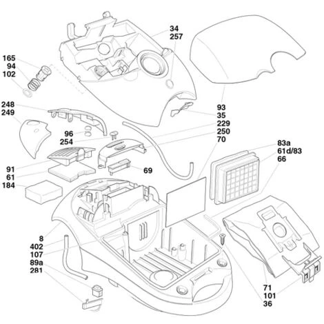 CARTER MOTEUR REP 8 POUR PETIT ELECTROMENAGER HOOVER - 03722028 1 CARTER MOTEUR REP 8 POUR PETIT ELECTROMENAGER HOOVER - 03722028