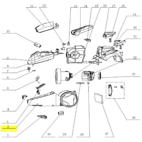 HABILLAGE PARTIE INFERIEURE AVEC ROUE AR POUR PETIT ELECTROMENAGER TORNADO - 407138036 1 HABILLAGE PARTIE INFERIEURE AVEC ROUE AR POUR PETIT ELECTROMENAGER TORNADO - 407138036
